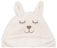 Wikkeldeken Jollein Bunny Cloudy Rib Oatmeal