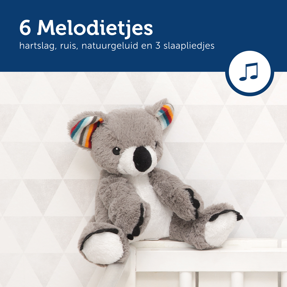 Knuffel Zazu Heartbeat Coco Koala 6 melodietjes