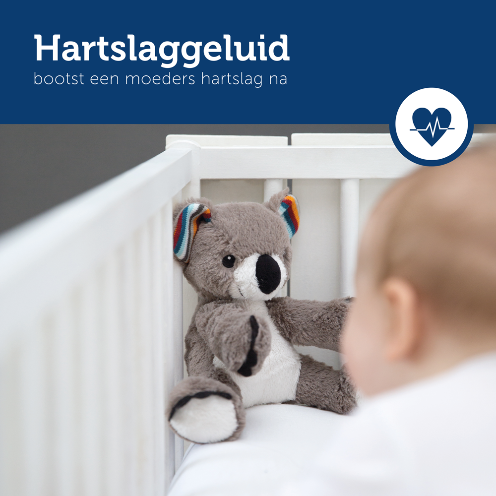 Knuffel Zazu Heartbeat Coco Koala hartslaggeluid