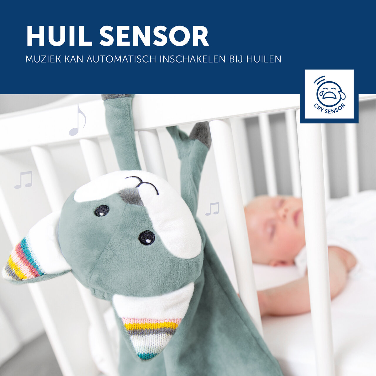 Knuffeldoekje Zazu Heartbeat Vos Felix met naam