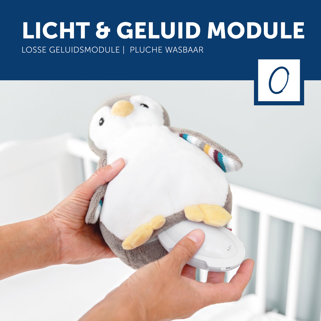 Zazu slaapknuffel met lampje Phoebe