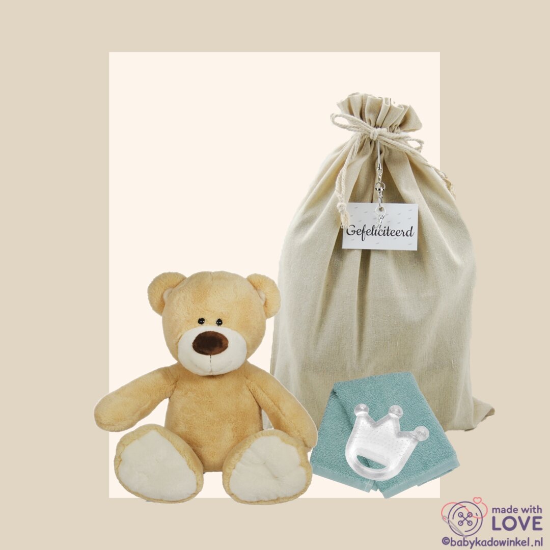 Knuffeltje Little Bear Boris Babycadeau