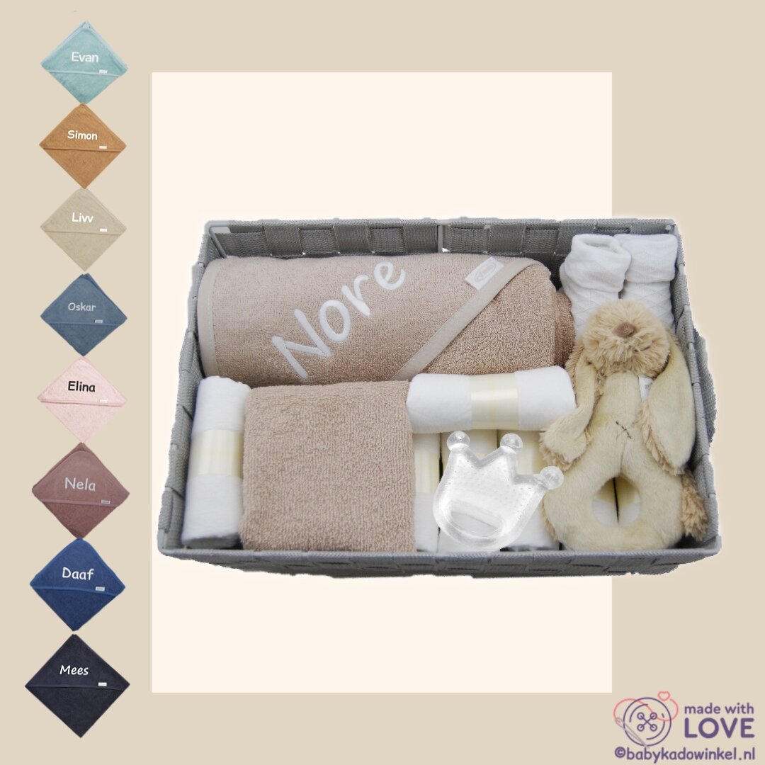 Babymand kraamcadeau met naam