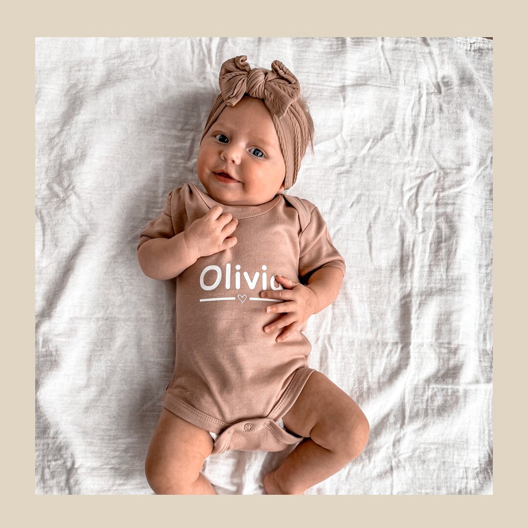 Rompertje met naam Olivia