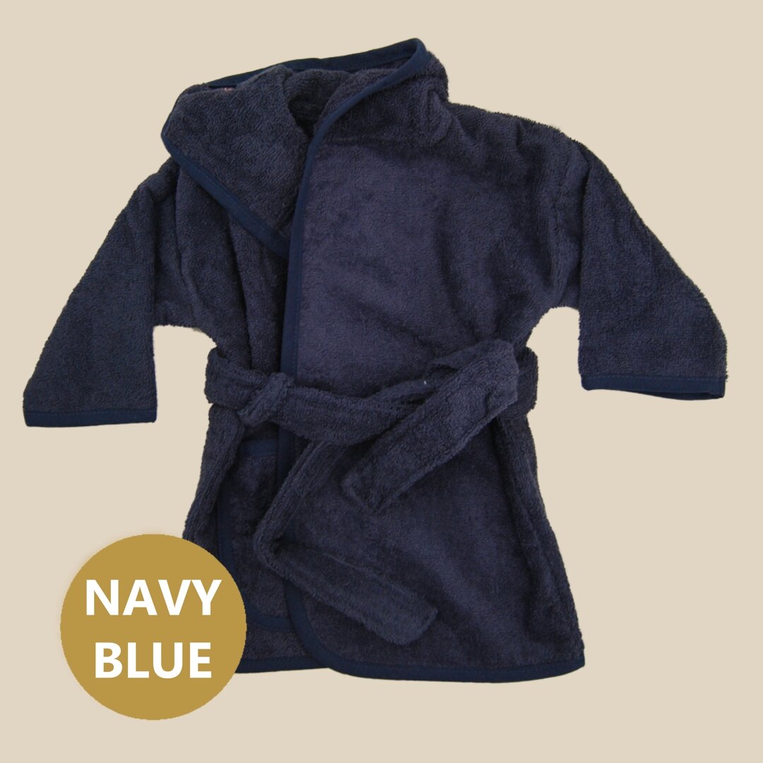 Badjas navy blue