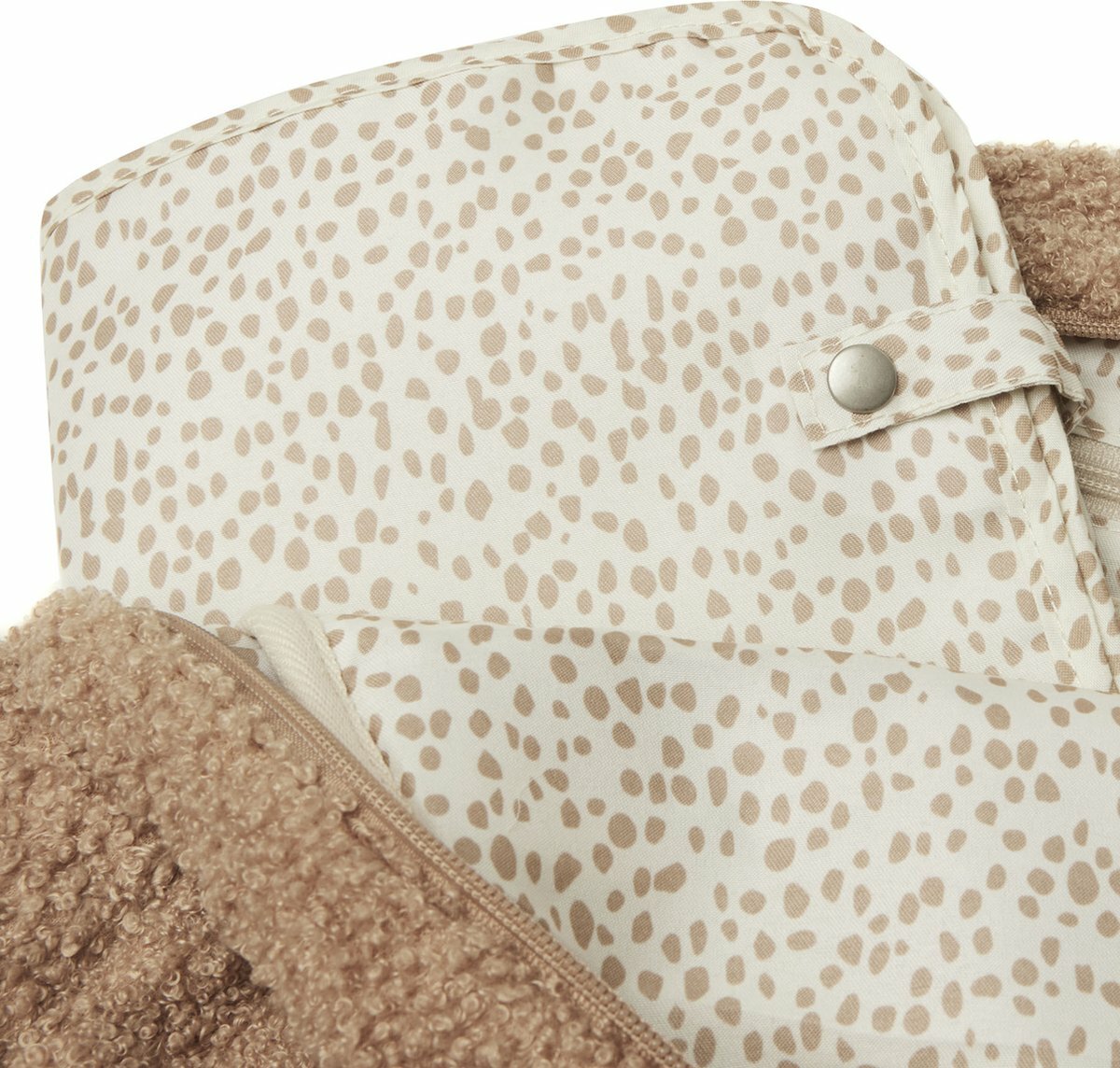 Jollein Luiertas Rugzak Boucle - Biscuit