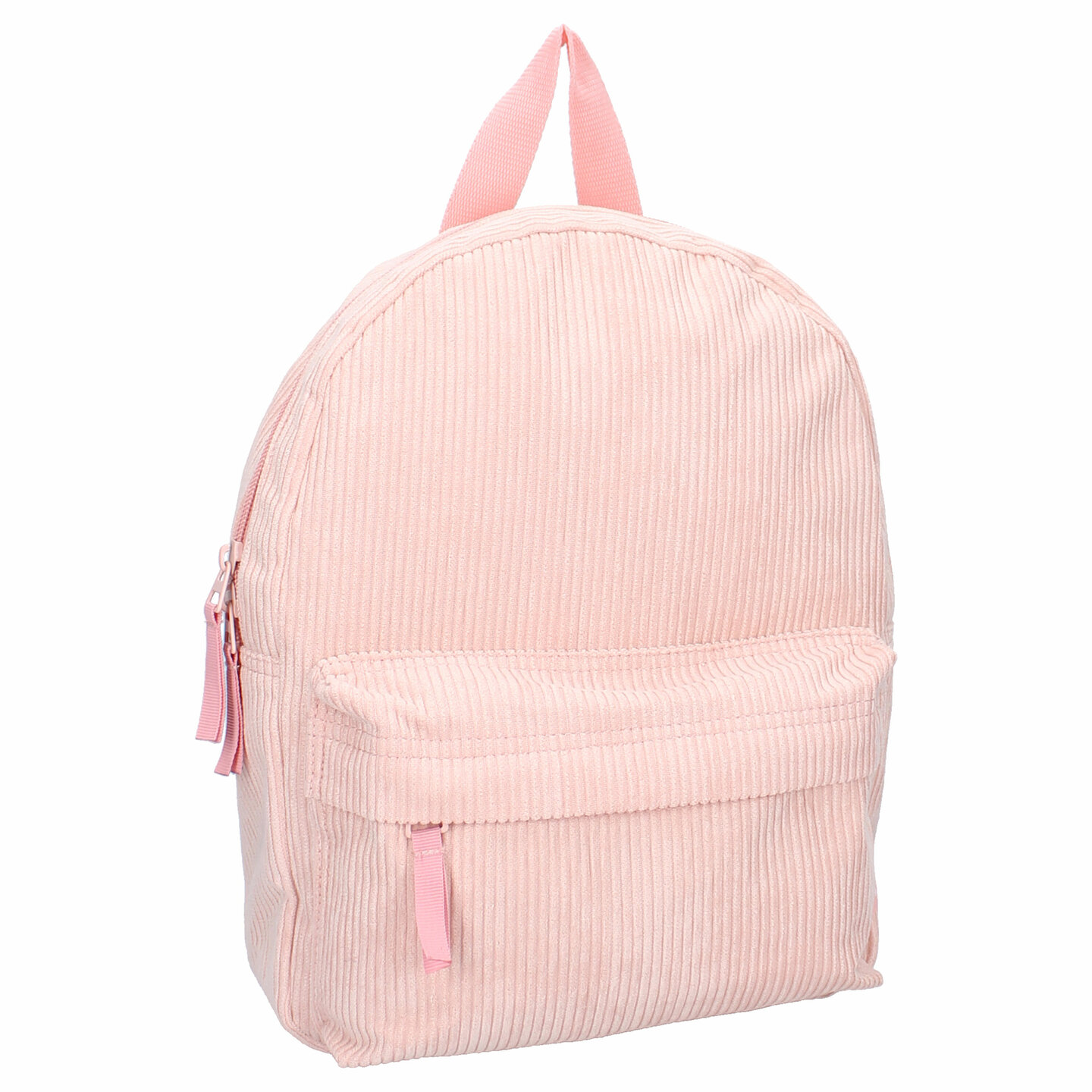 Rugzak rib Pink met naam