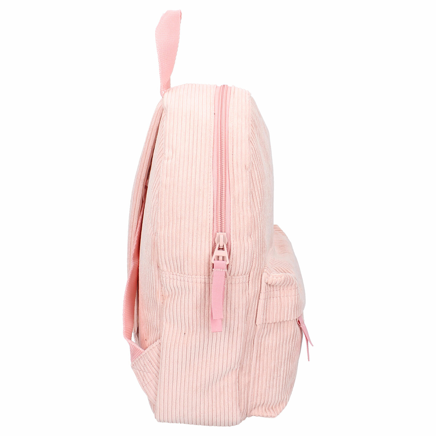 Rugzak rib Pink met naam