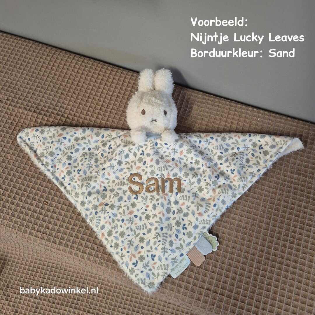 Soft and sweet from day one &ndash; the personalized Miffy comfort blanket is a memory in the making