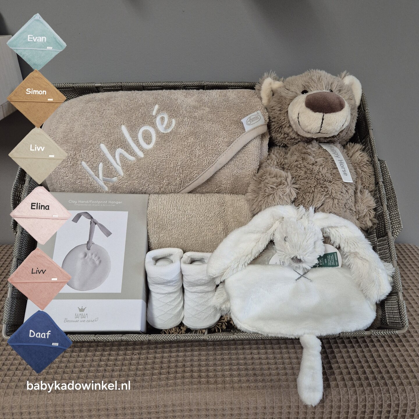 Babymand XXL Kraamcadeau met naam