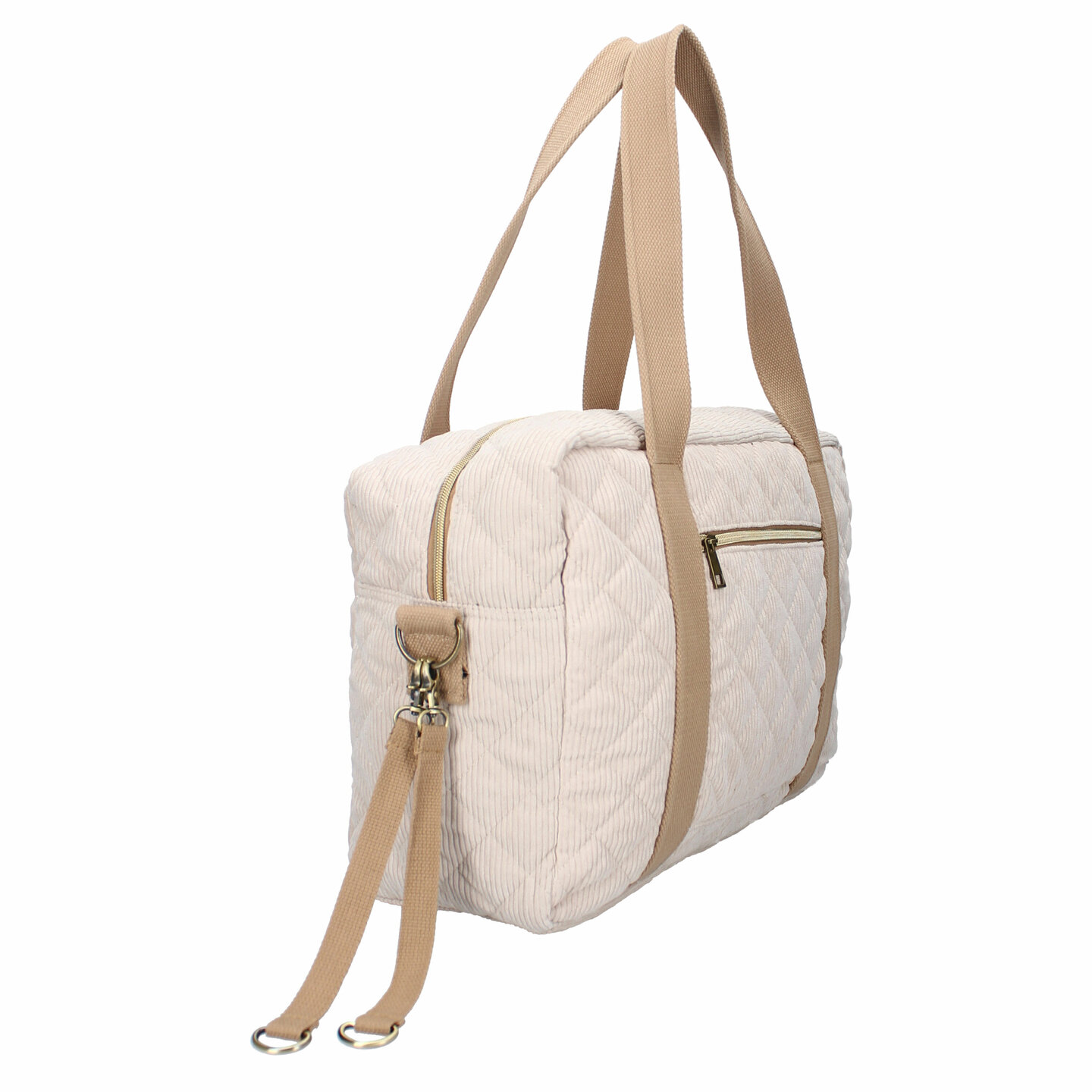 Luiertas Kidzroom Care Thinking Little Thoughts Beige Rib