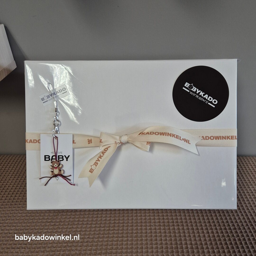 Cadeauverpakking met wenskaartje