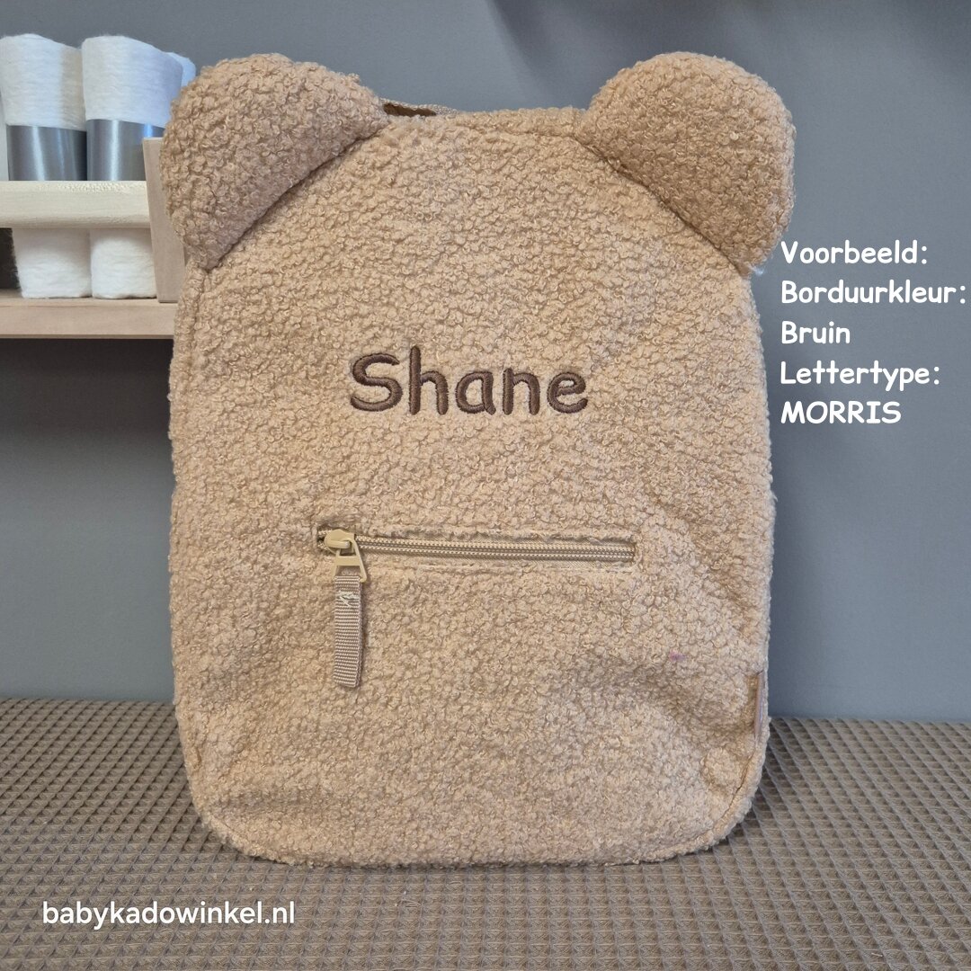 Rugzak Buddies for life Beige Shane