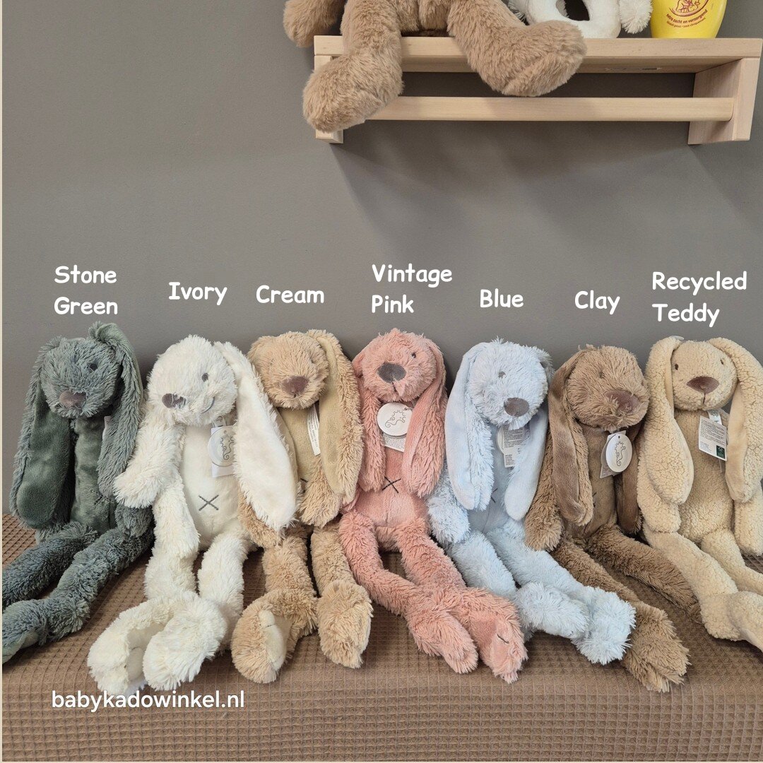 Kleuropties Knuffel Rabbit Richie