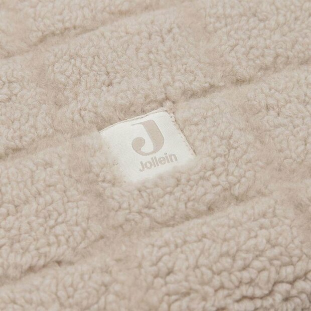 Boxopbergzak Jollein Teddy Warm Sand