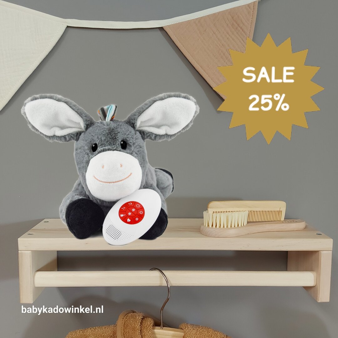 Knuffel Heartbeat Don Ezeltje