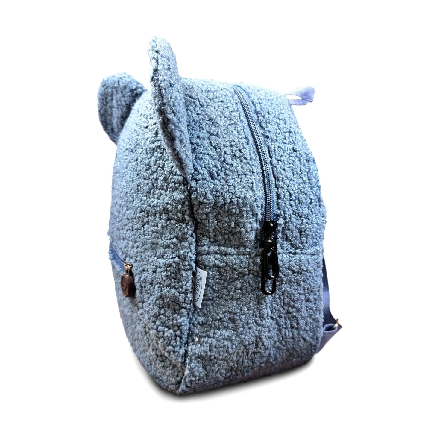 Rugtas Teddy Blue met naam detail1