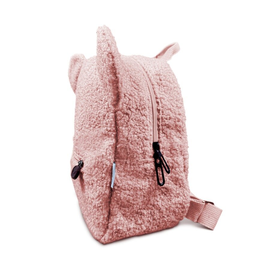 Rugtas Teddy Pink met naam detail2