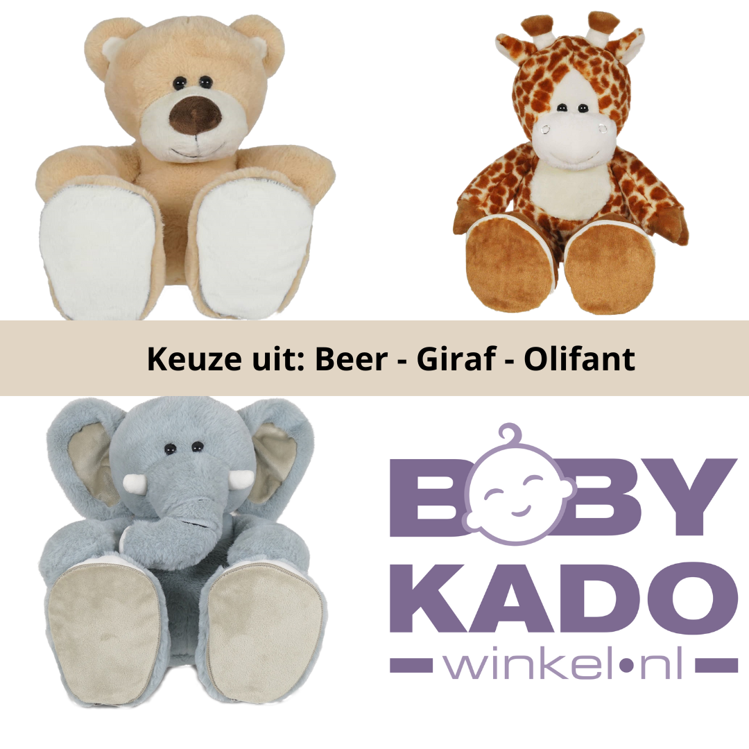 Keuze uit Beer, Giraf of Olifant