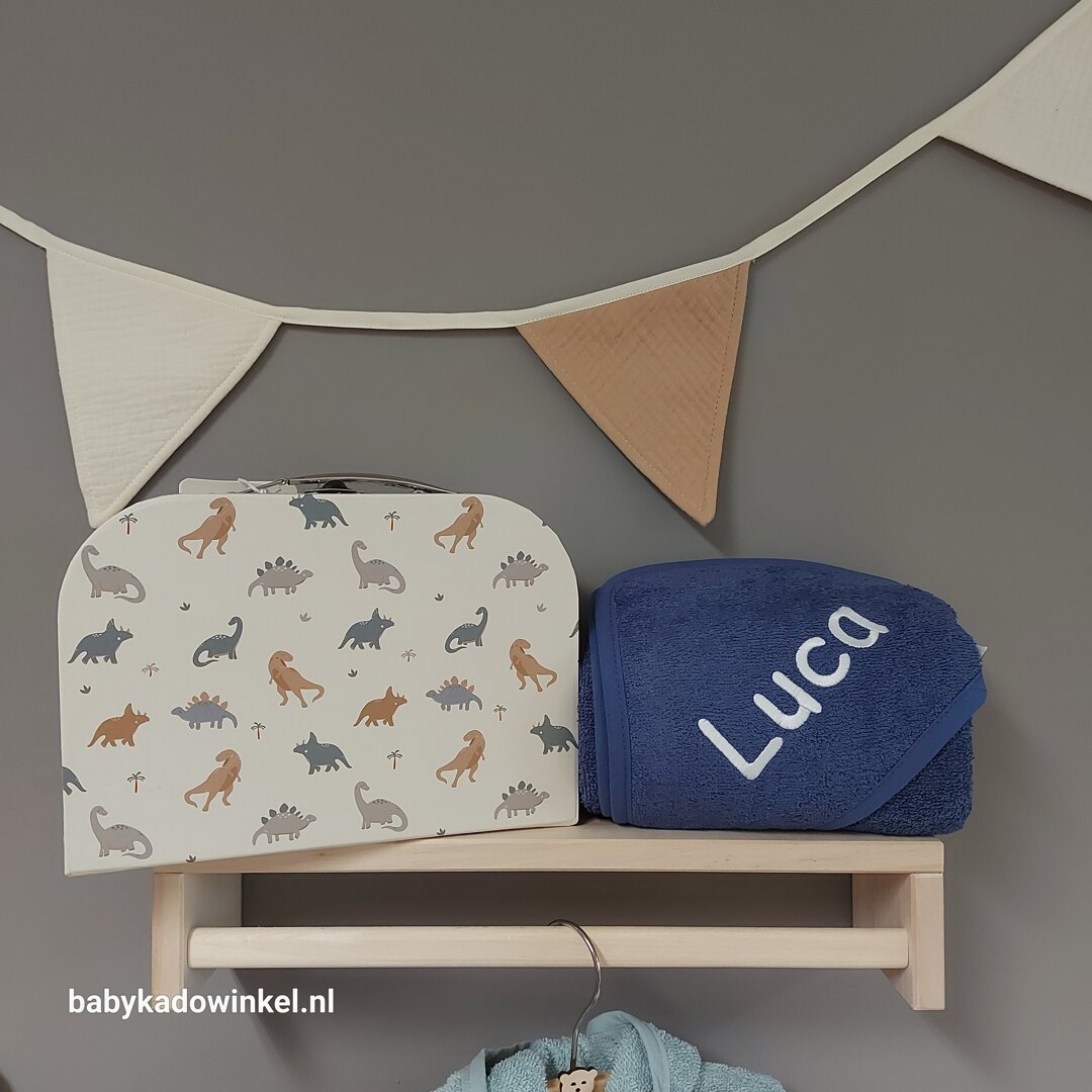 Koffertje Roarsome met badcape Luca