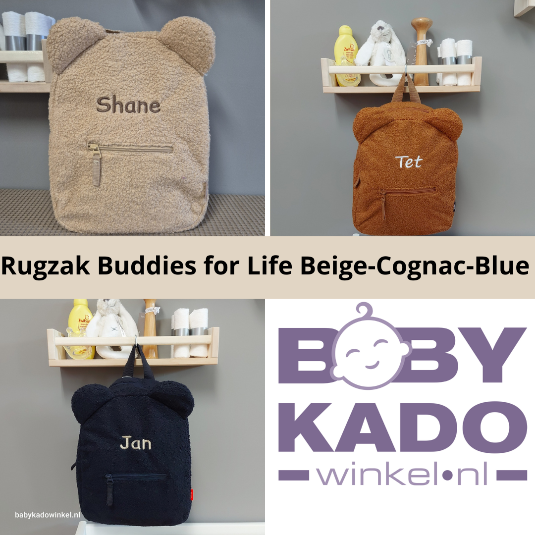 Opties rugzak buddies for life