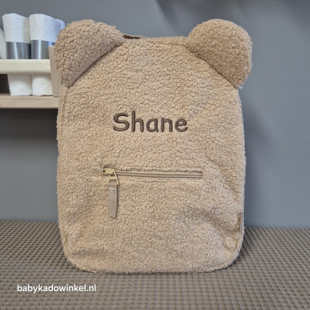 Rugzak Buddies for life Beige Shane