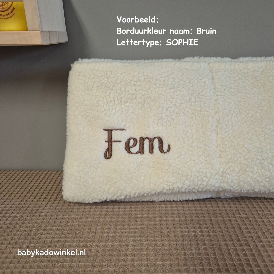 Boxopbergzak Jollein Teddy Nijntje Ivory fem