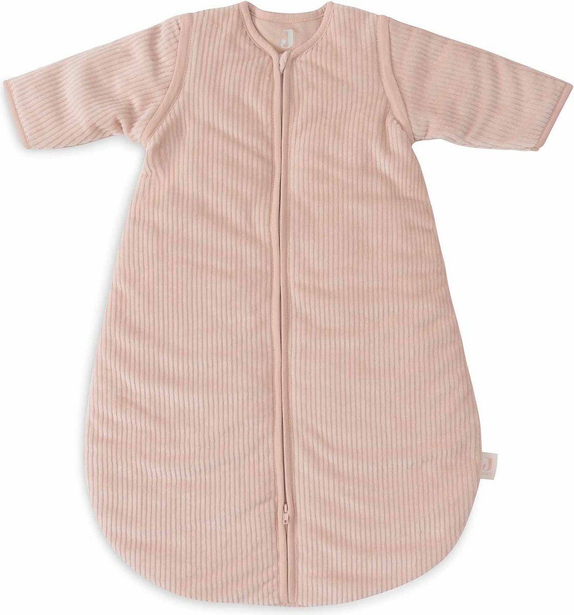 Jollein slaapzak rond rib 70 cm wild rose detail1