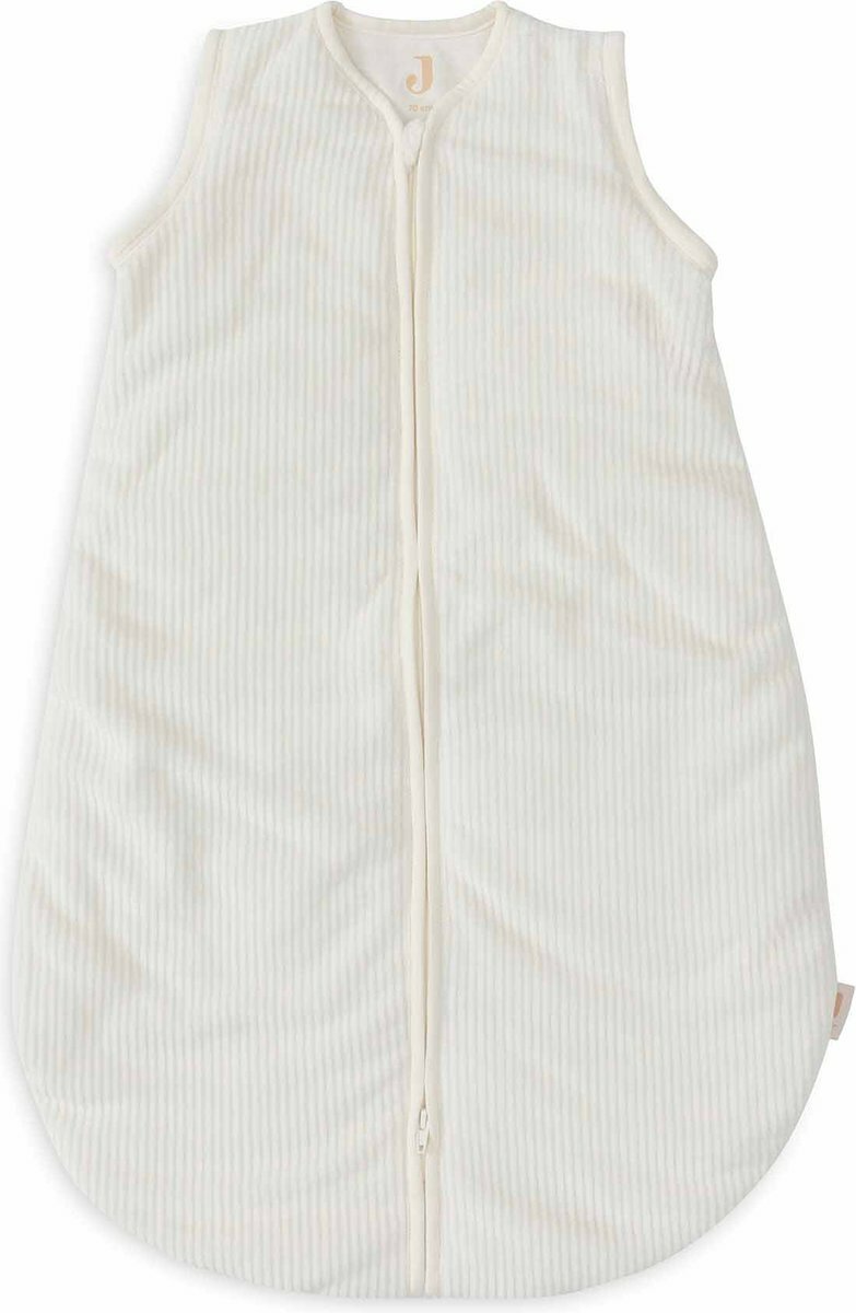 Jollein slaapzak rond rib 70 cm ivory detail2