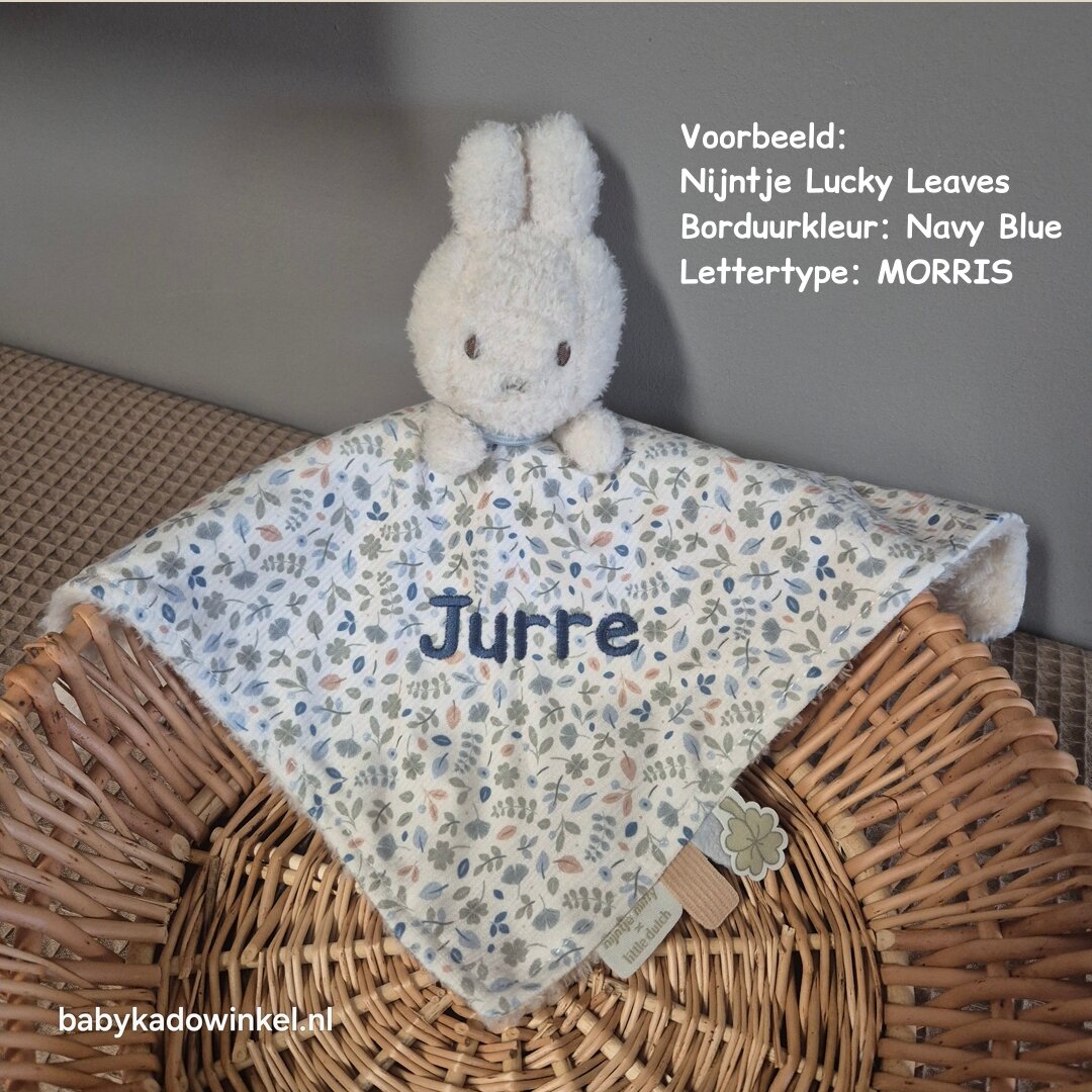 Nijntje Lucky Leaves knuffeldoekje Jurre