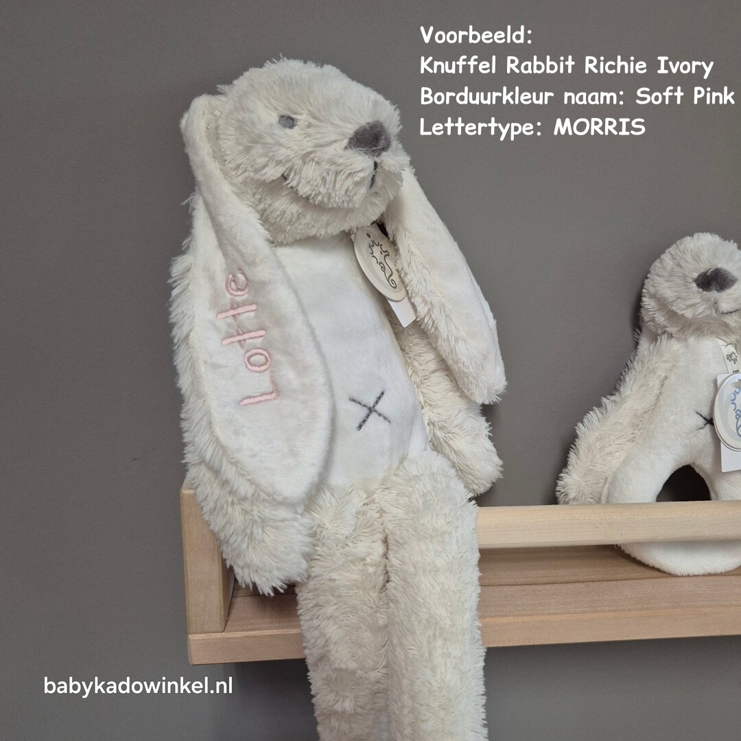Knuffel Rabbit Richie Ivory Lotte