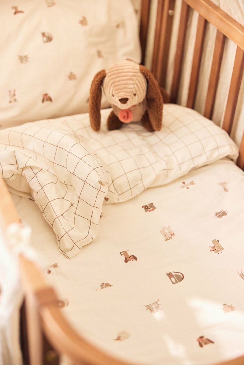 Jollein Knuffel Animal Friends Dog Diego sfeer 3