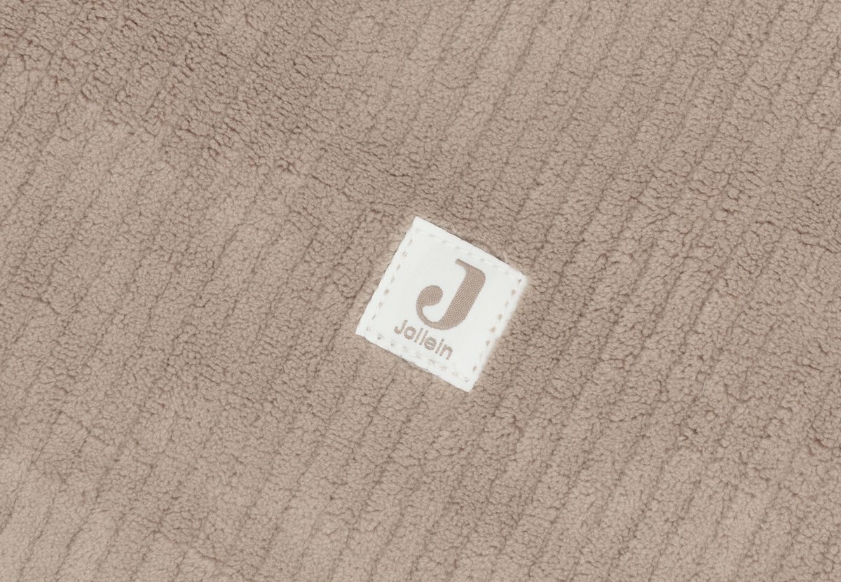 Boxopbergzak Jollein Cloudy Rib milky coffee detail3
