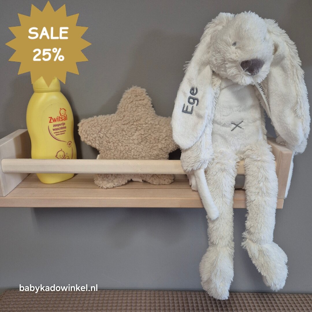 Rabbit Richie Ivory nachtlampje met muziek