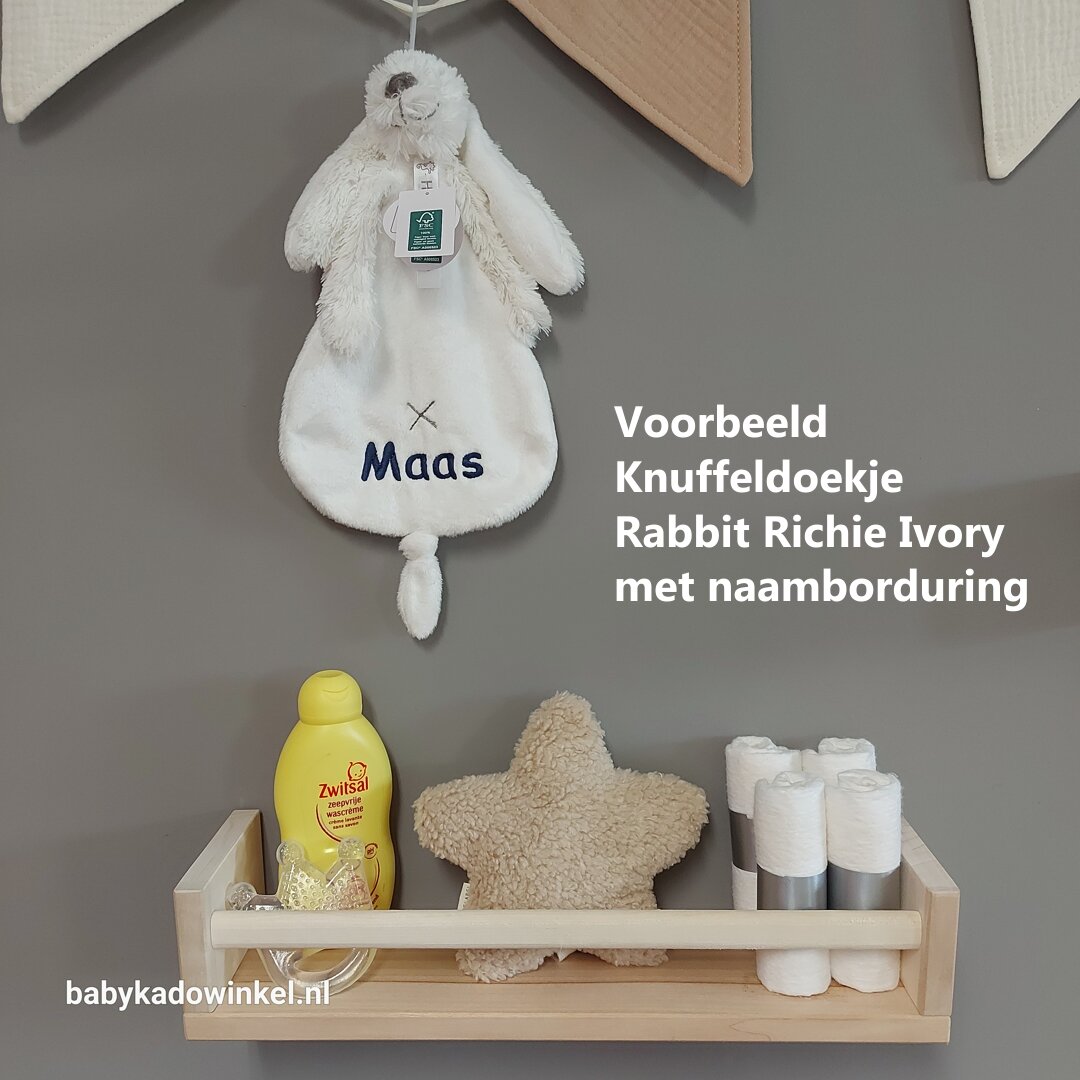 Voorbeeld knuffeldoekje Ivory