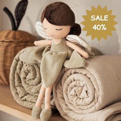 Jollein knuffelpop Fairy Livia