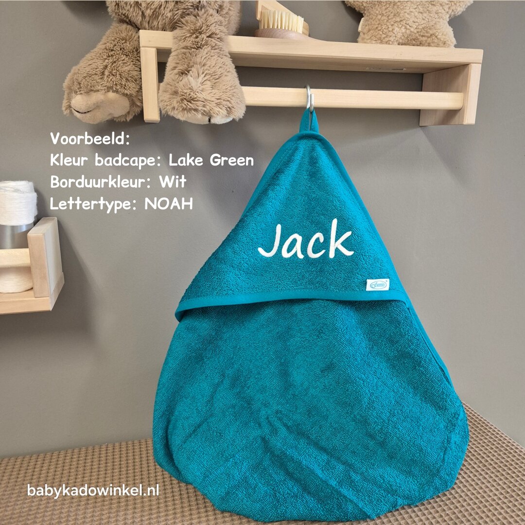 Badcape Lake Green met naam Jack