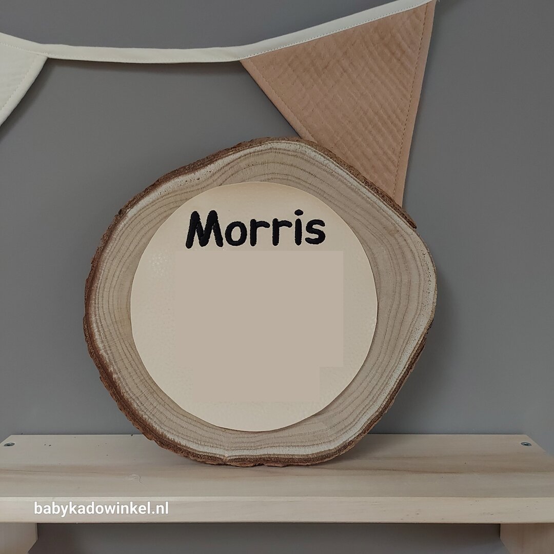 Lettertype naamborduring knuffel