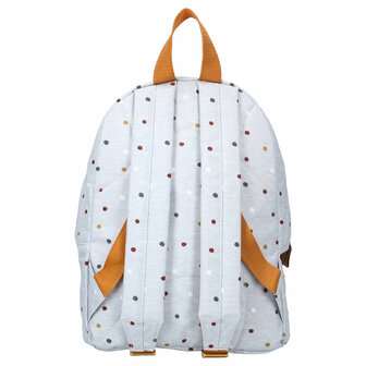 Rugtas Nijntje Miffy Forever grey achterkant