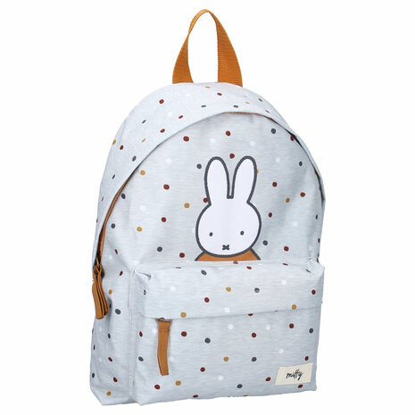 Rugtas Nijntje Miffy Forever grey voorkant
