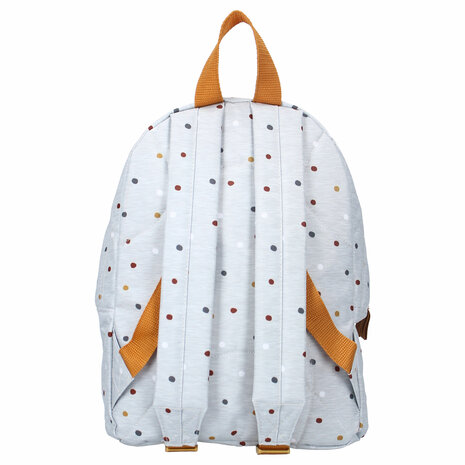 Rugtas Nijntje Miffy Forever grey achterkant