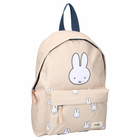 Rugtas Nijntje Miffy Forever cream voorkant