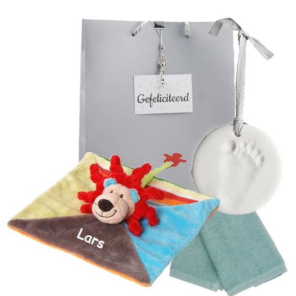 Babypakketje Happy Horse Lion Lars met naam