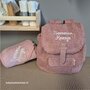 Rugtas babycadeauset Soft Whispers Rugzak Pink