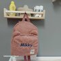 Rugzak Kidzroom Porto Beary Excited Pink met naam