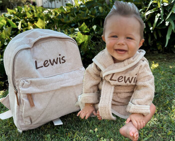 Gepersonaliseerd baby cadeau