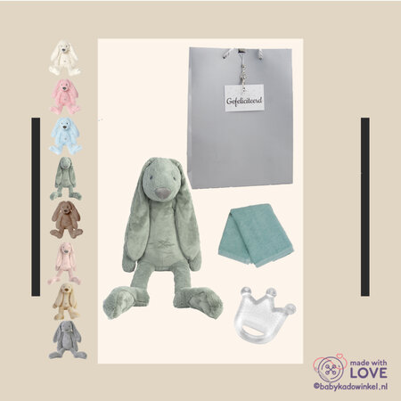 Knuffel Rabbit Richie Babycadeau