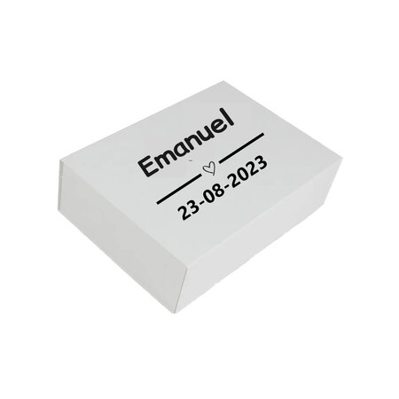 Babygeschenk kraamcadeau met naam