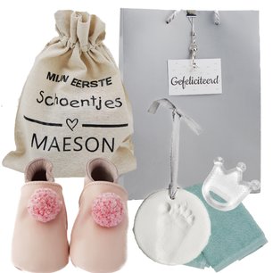 Babyslofjes Lait et Miel Roze Pompons 0-6 maand Babyslofjes Lait et Miel Roze Pompons 0-6 maand