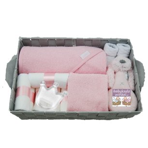 Babymand zwanger badcape babyroze Babymand zwanger badcape babyroze
